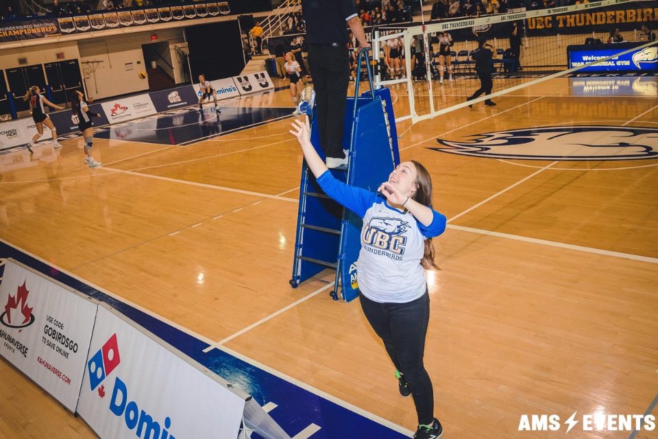 Meghan's Work Learn Position with UBC Varsity Sports