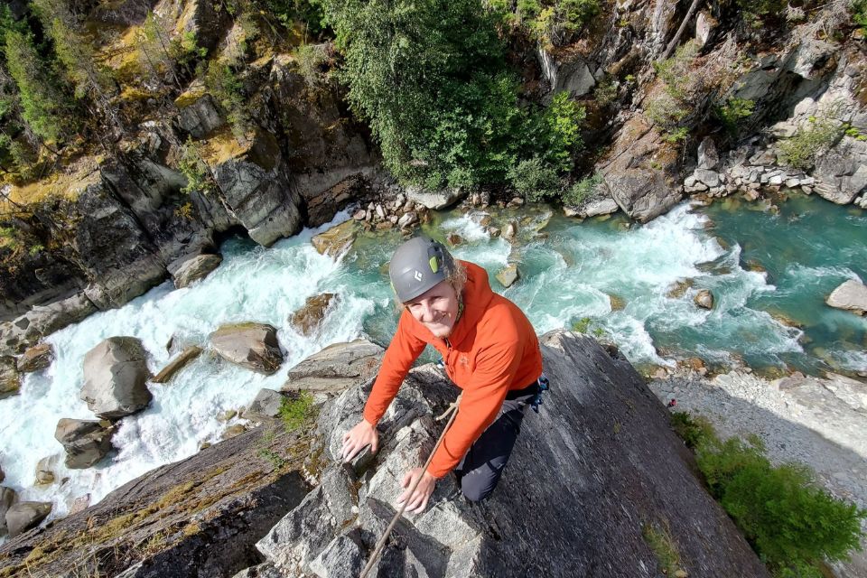 Owen Perfect rock climbing