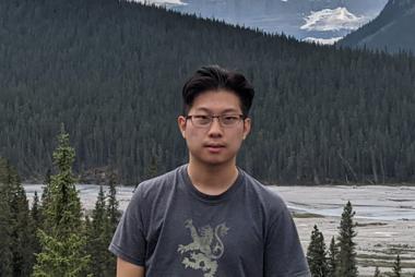 James Wu looking at the camera