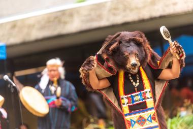 Indigenous dance performance from OSD 2021. 