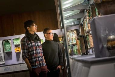 People explore UBC's Museum of Anthropology