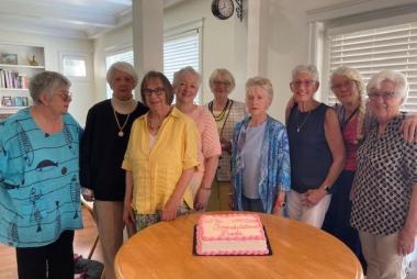 Nursing class of '63 at the reunion