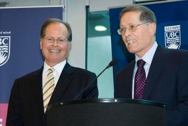 UBC Alums William and Wayne White supported the construction of the William and Wayne Engineering Design Centre.