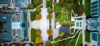 Overhead image of UBC Campus