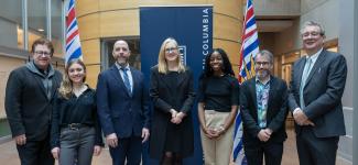 UBC faculty members pose 