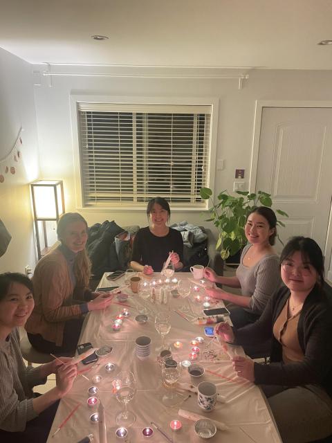 Salad Rolls, Sushi, & Crafts with UBC APSC Alumni!
